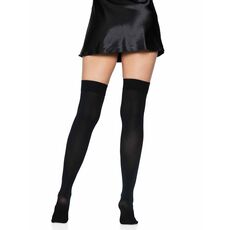 Ciorapi de nailon cu funda Kay, Leg Avenue, negru, 70 DEN, S-L