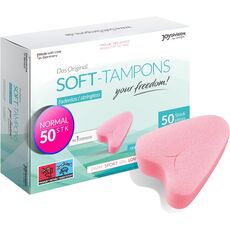 Tampoane igienice Normal Soft Tampons JoyDivision 50 bucati - pachet economic