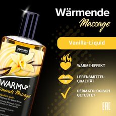 Ulei Masaj WarmUp "Vanilie" - 150 ml
