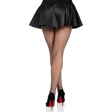 Ciorapi plasa Gia Spandex Net, Leg Avenue, negri, S-L-spate