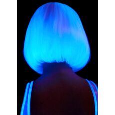 Peruca Bob Naturala Scurta par Perlat fosforescenta - lumineaza in intuneric, Leg Avenue