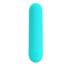 Mini vibrator bullet Stefan Pretty Love Turcoaz - curatare intretinere reincarcare USB