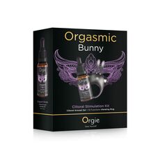 Kit ORGIE Orgasmic Bunny cu Orgasm Drops, cutie ambalaj