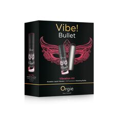 Kit Vibrator ORGIE Vibe! Bullet + Dual Vibe! Strawberry Gin