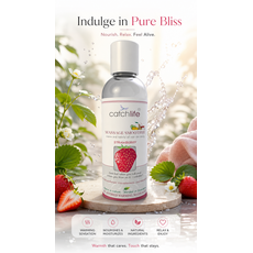 Gel Lubrifiant Nature Body Fun Gel Capsuni 100ml Produs Suedez Cathlife Intimate Wellness
