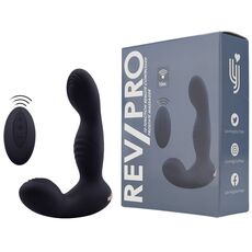 Aparat masaj prostata Rev-Pro 10 Function cu telecomanda wireless si cutie