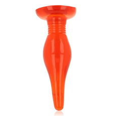 Plug anal Baile Red Soft Touch rosu 13cm ambalaj cutie colectie