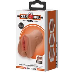 Masturbator CRAZY BULL Scarlet Vagina si Anus Design Inima - imagine 5