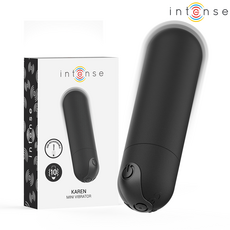 Vibrator Glont INTENSE Karen Mini Reincarcabil Negru - imagine 1
