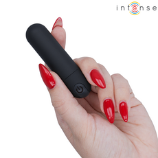 Vibrator Glont INTENSE Karen Mini Reincarcabil Negru - imagine 3