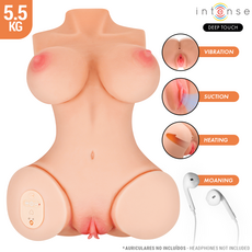 Masturbator Torso INTENSE DEEP TOUCH Vero cu Suctiune si Caldura - imagine 1