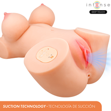 Masturbator Torso INTENSE DEEP TOUCH Vero cu Suctiune si Caldura - imagine 2