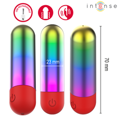 Vibrator Glont INTENSE Debbie Rainbow Clitoris - imagine 4