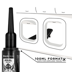 Aplicator Lubrifiant Anal BLACK HOLE L 100ml - imagine 5