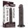 Dildo Dubla Densitate cu ventuza si strat dublu glisant de 20cm, Negru