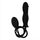 Dildo Gonflabil Loving Joy 6 Inch Negru - vedere completa cu pompa manuala