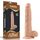 Dildo Realist Lovetoy Real Extreme Natural 23.5cm - ambalaj si produs