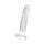 Dildo Realist Loving Joy 9 Inch Transparent - vedere completa cu baza ventuza
