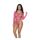 Bodysuit Fishnet Maneci Lungi Roz Neon Croiala Inalta Mapale
