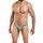 Tanga Barbateasca CUT4MEN Provocative Cartoon, detaliu material Skai