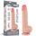 Dildo realist Lovetoy Sliding Skin 9.5 inch natural langa cutia originala de vanzare