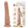 Dildo realist Pretty Love Tiemeyer natural, vedere principala pe baza ventuza