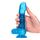 Dildo Eros transparent blue