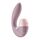 Vibrator Satisfyer Supernova in forma curbata, cu bratul flexibil pentru punctul G si capul de stimulare cu aer pentru clitoris