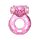 Inel Vibrator Penis BAILE Ursulet Roz