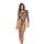 Bodysuit Fishnet Strasuri Maneci Lungi Negru Mapale