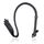Bici Long Whip Negru LateToBed, 85cm, impletitura completa