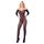 Body Mandy Mystery Line negru cu umeri goi, fara bretele, din plasa, S-L
