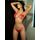 Lenjerie Intima Hearts Design Leg Avenue - Rosu