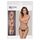 Set 3 chilotei tanga decupati, Negru si Rosu, One Size