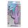 Vibrator triplu flexibil Bend and Hold Rumbler CalExotics mov, detaliu tija curbata