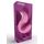 Vibrator clitoridian Twist ToyJoy roz, detaliu forma C