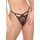 String brodat cu bretele incrucisate Sophie Daring Intimates negru, vedere din fata