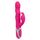 Vibrator rabbit cu unduire Enchanted Wave Action Bunny CalExotics roz, vedere de ansamblu