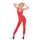 Red Catsuit Second Skin Allure Lingerie - Rosu