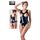 Body Femei Latex Look Boob Black Level - Negru - culoare si material