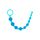 Bile Anale ToyJoy "Thai Blue" 30 cm - Albastru