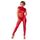 Salopeta Overall Latex - Rosu