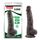 Dildo Chisa Novelties "Fashion Dude" 22 cm - Negru - vedere frontala