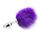 Butt Plug Anal Toyz4Lovers "Pony Tail" 6 cm - Violet