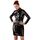 Rochie Latex Look Black Level - Negru