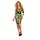 Rochie Military Datex Guilty Pleasure - Verde - vedere frontala