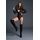 Body Negru cu Gluga, Allure Lingerie