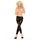 Pantaloni Wetlook Kitten By Allure Lingerie - Negru
