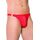ChilotI Barbati Tanga Softline - Rosu - culoare si material