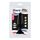 Plug Anal Silicon Negru, Lure, S - vedere frontala